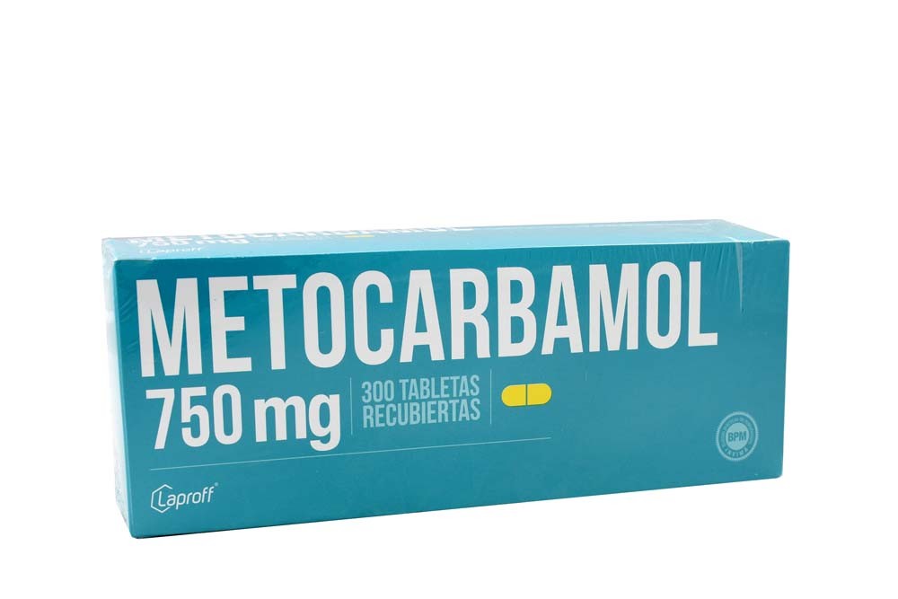 METOCARBAMOL TAB 750 mg 750 mg 2005M X CJAX300 - LAPROFF