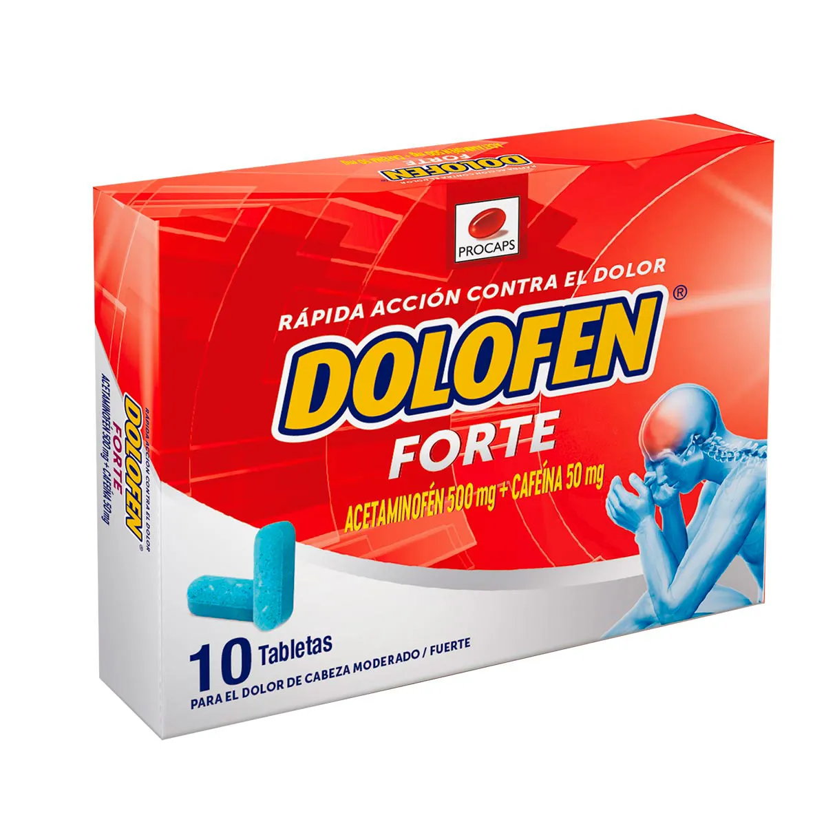 DOLOFEN FORTE TAB 500mg/50 mg 500mg/50mg2009M X CJAX60 - PROCAPS-OT