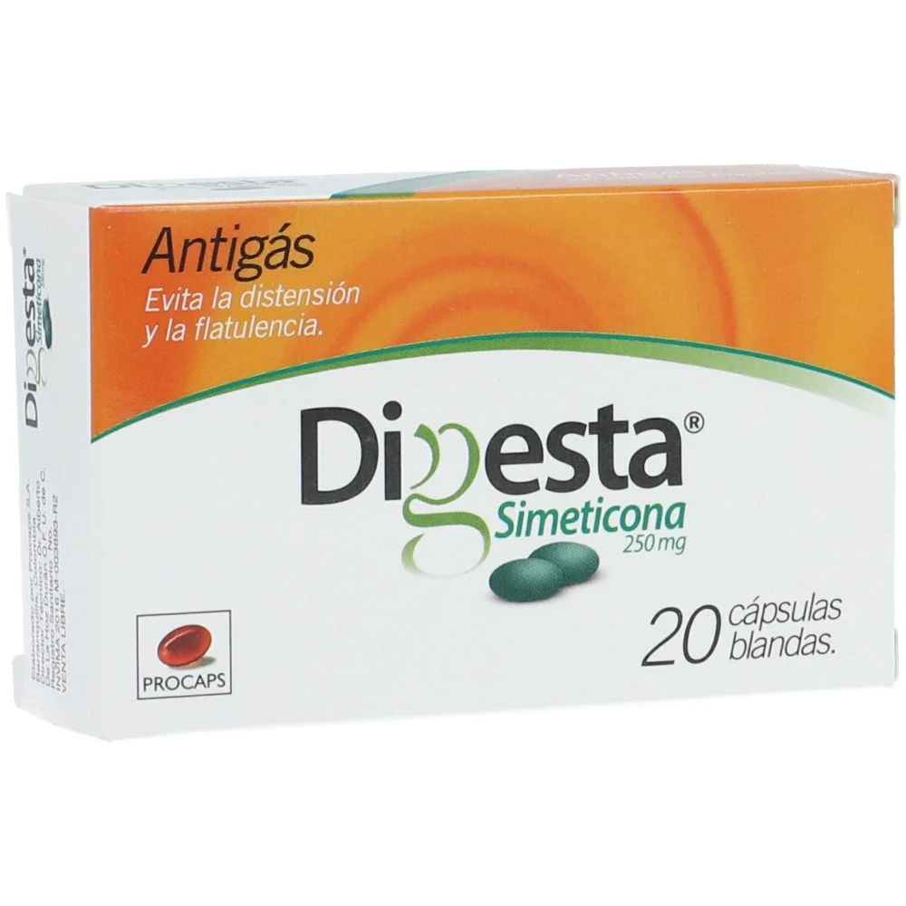 DIGESTA 250 MG TAB