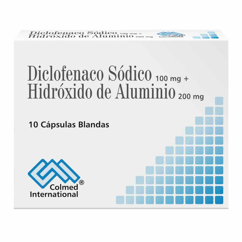 DICLOFENACO SODICO 100 MG + HIDROXIDO DE ALUMINIO 200 MG CAPS - PROCAPS