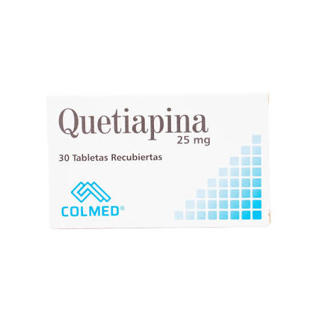 QUETIAPINA 25MG - COLMED