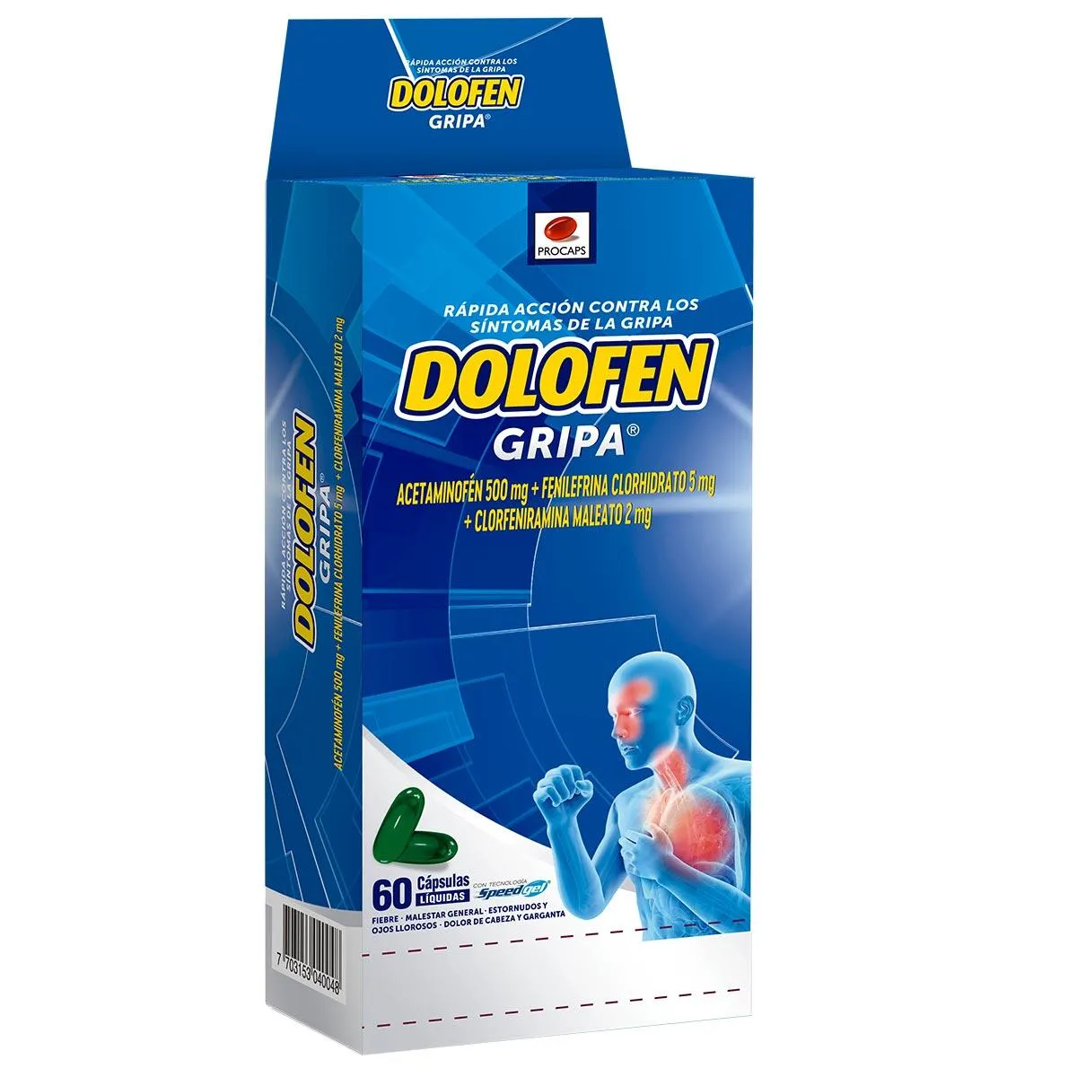 DOLOFEN GRIPA CAP - PROCAPS