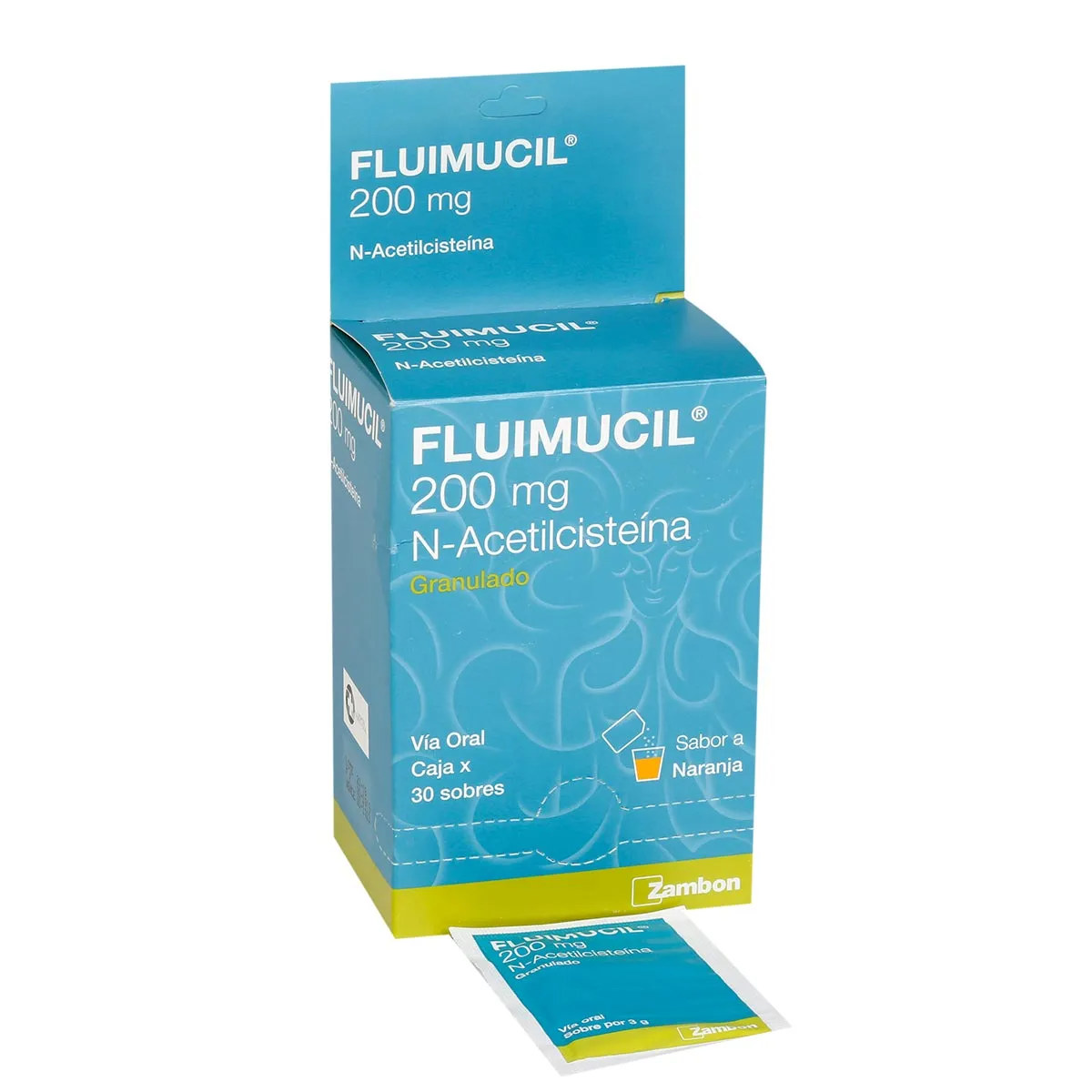 FLUIMUCIL 200 MG SOBRE - ZAMBON