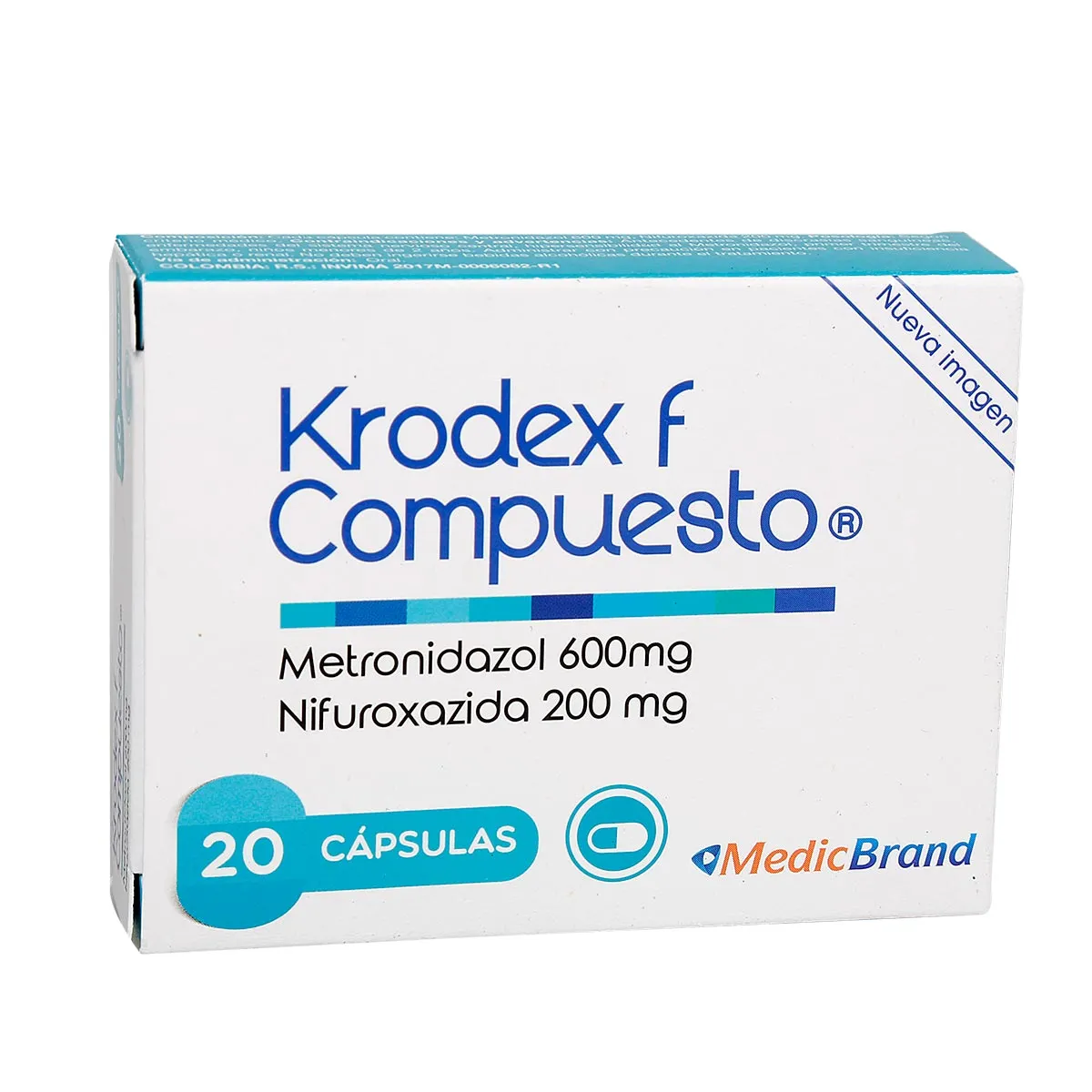KRODEX F COMPUESTO 600 MG CAP - COASPHARMA