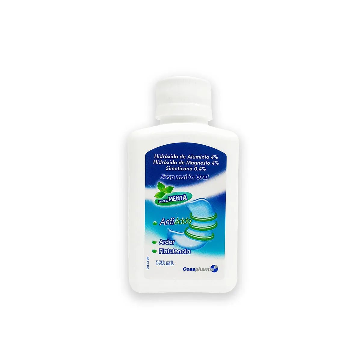 HIDROXIDO ALUMINIO + MAGNESIO + SIMETICONA 150ML