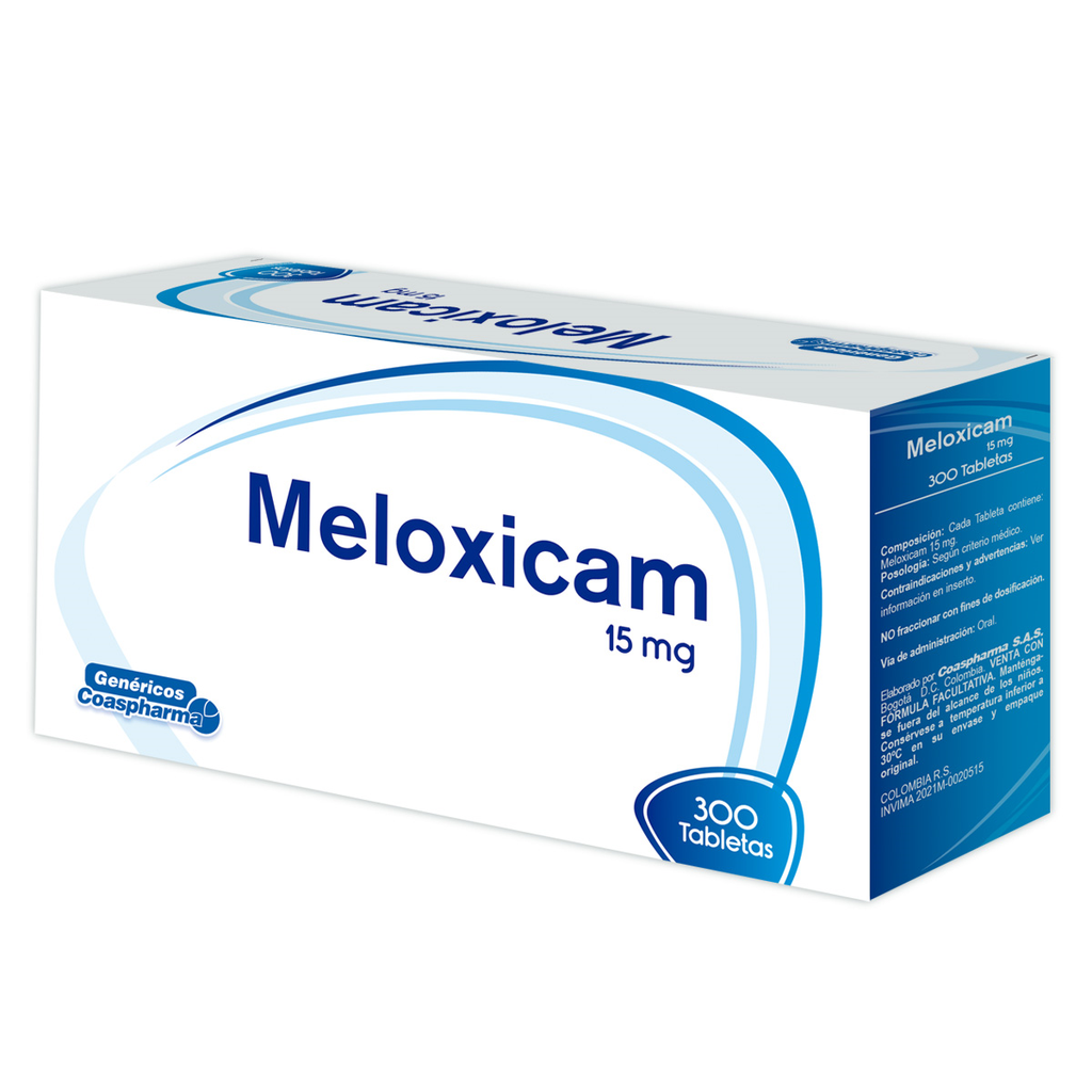 MELOXICAM 15MG TAB - COASPHARMA