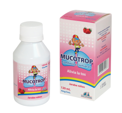 MUCOTROP PEDIATRICO BROMEXIMA X 120 ML JBE - ANGLOPHARMA