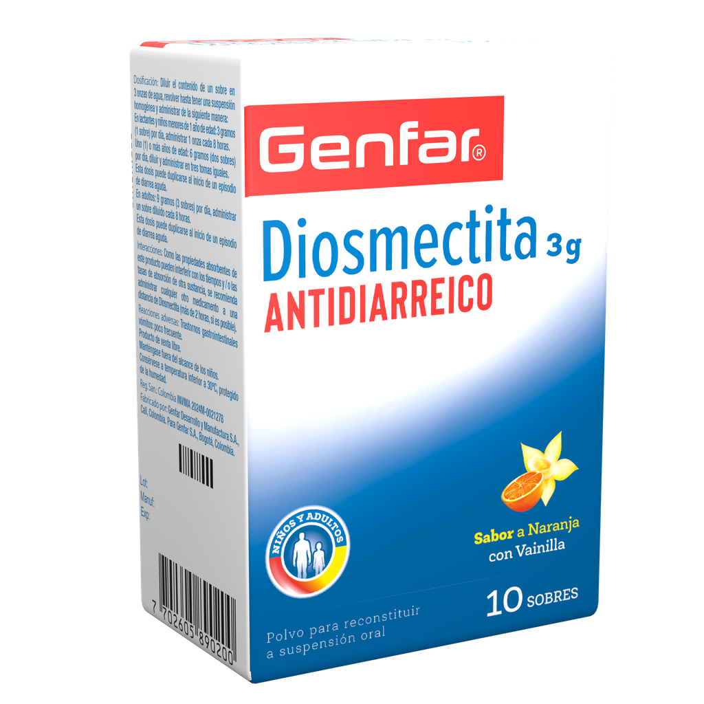 DIOSMECTITA 3GR SOBRES