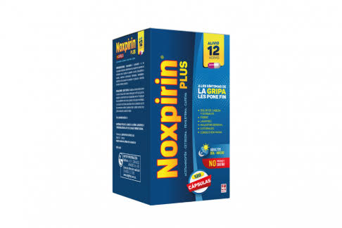NOXPIRIN PLUS CAPSULAS X 120 UNI