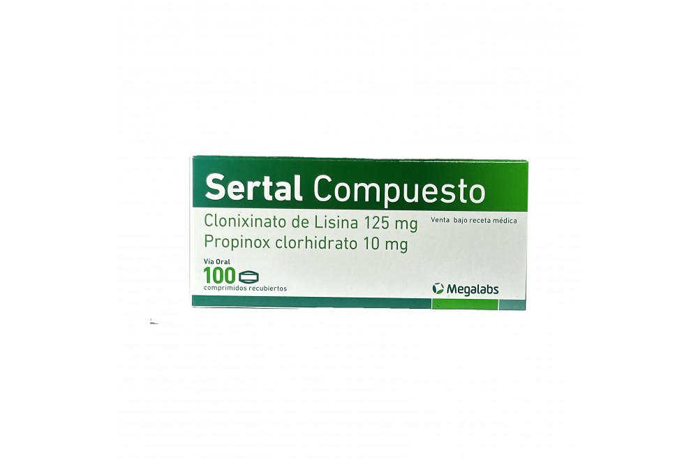 SERTAL COMPUESTO 10 MG