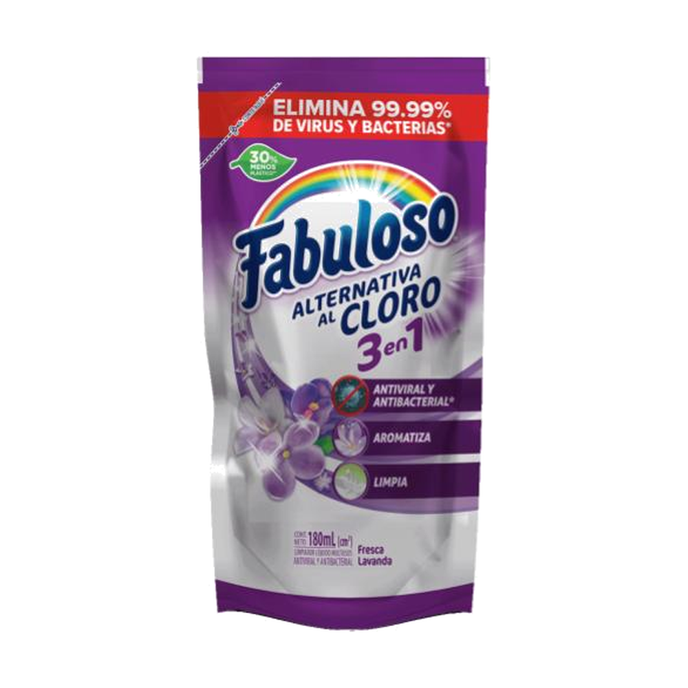 FABULOSO ALTERNATIVA AL CLORO MORADO 180ML