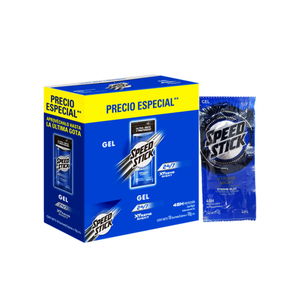 DTE SPEED STICK XTREME NIGHT GEL X 8GR