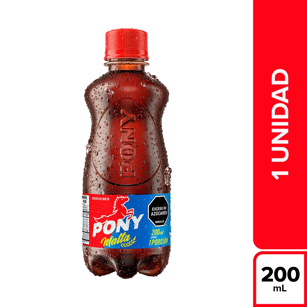 MINI PONY PET 220 CON AZUCAR