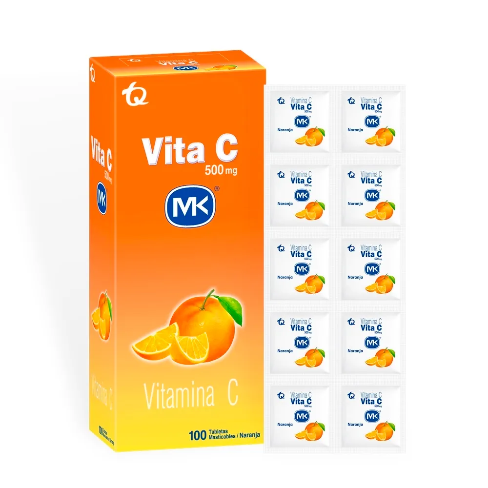 VITAMINA VITA C NARANJA MAST TBS - MK