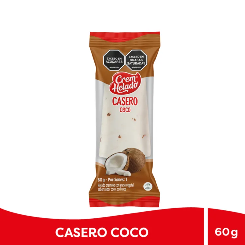 HELADO CASERO COCO 60 G