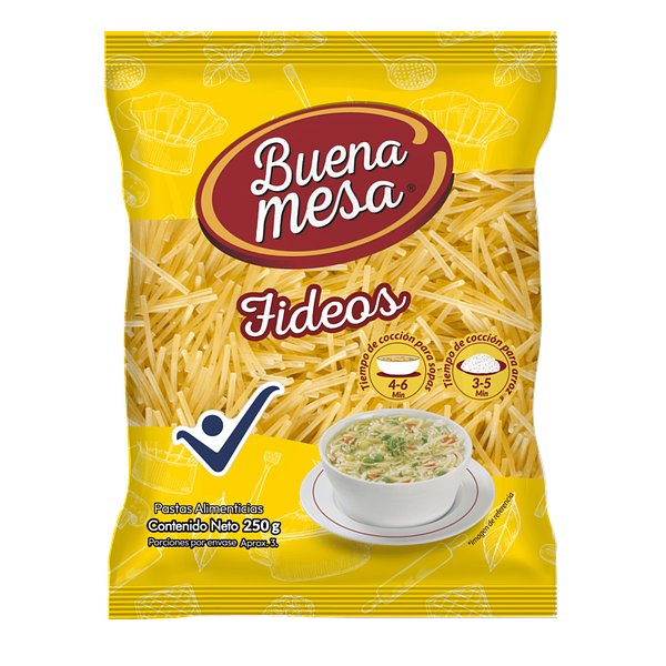 FIDEOS 120GR - BUENA MESA
