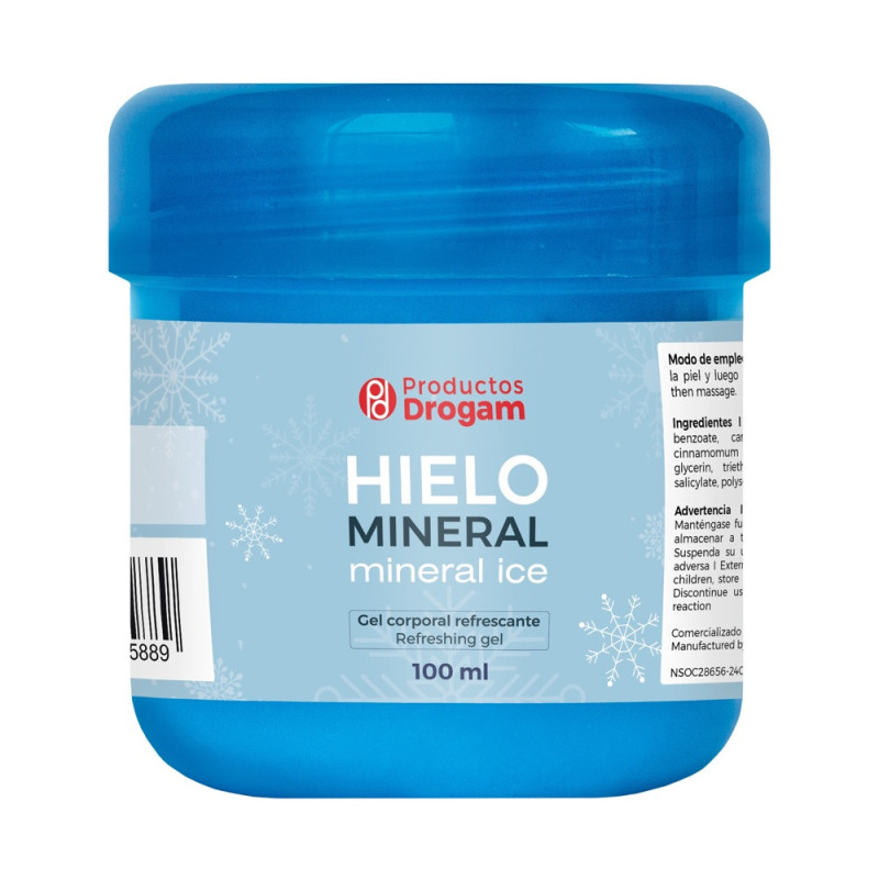 HIELO MINERAL 100GR - DROGAM