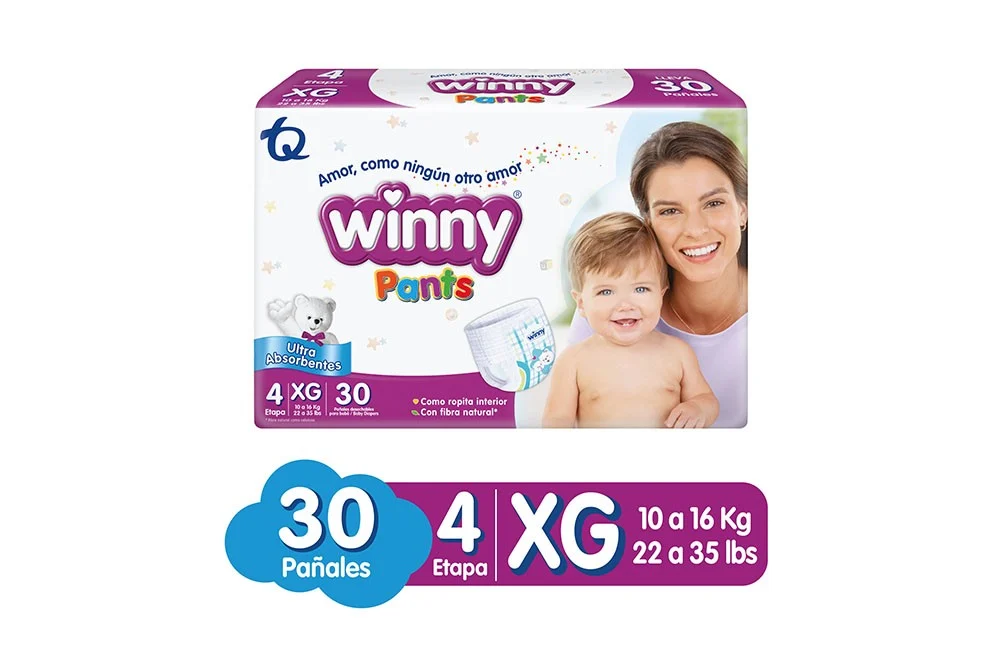 PAÑAL WINNY PANTS ETP 4 XG