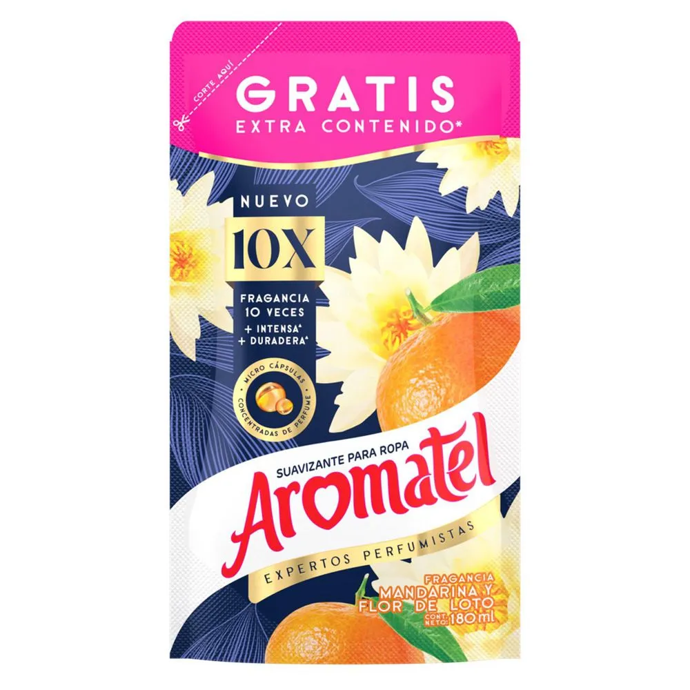 AROMATEL MANDARINA FLORAL 180ML