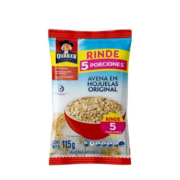 AVENA QUAKER HOJUELAS 115GR