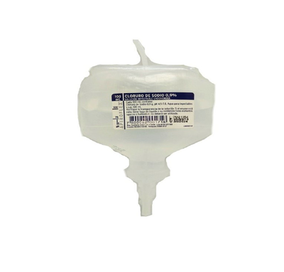 CLORURO DE SODIO 0.9 % X 100 ML - FRESSENIUS