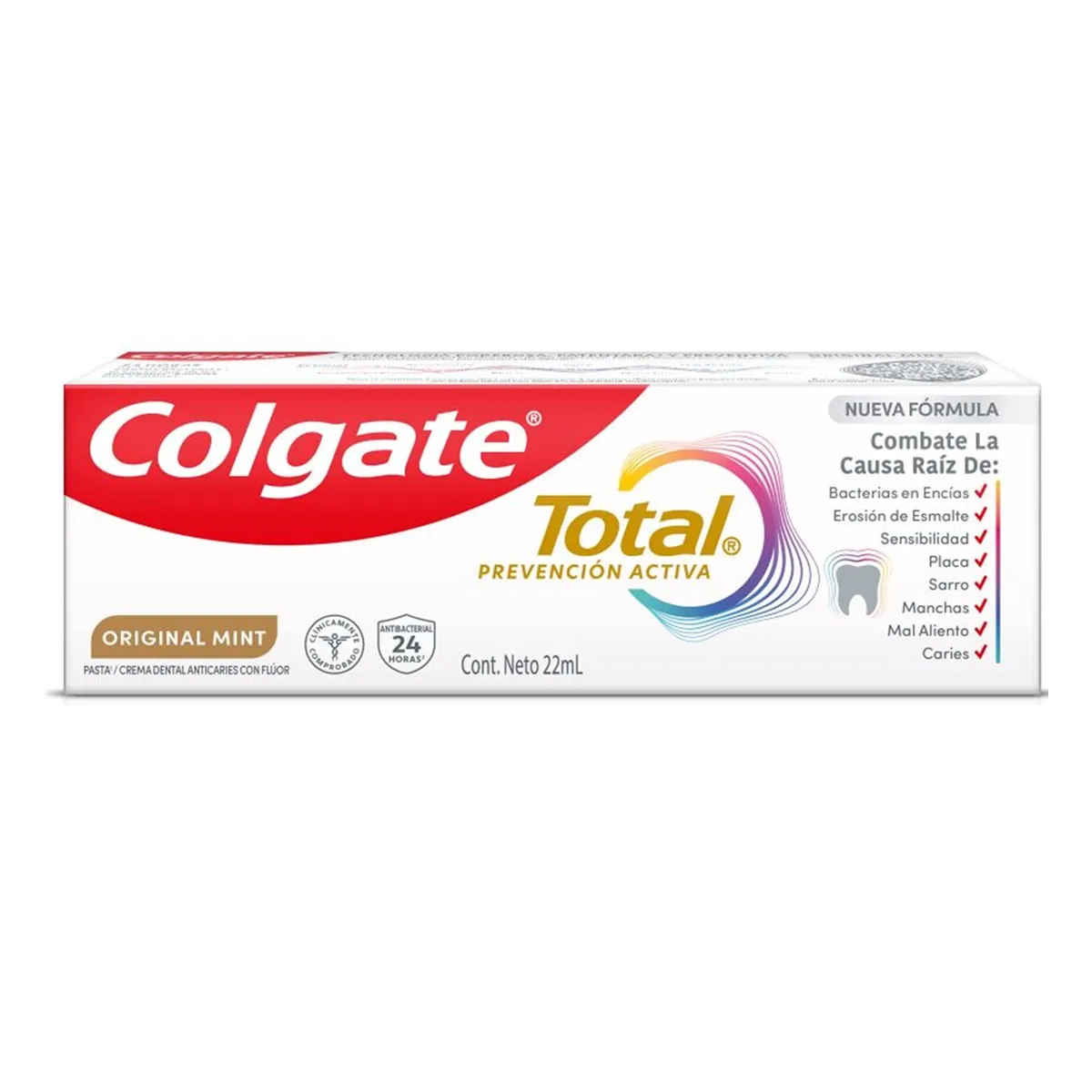 COLGATE TOTAL PREVENCION 22ML