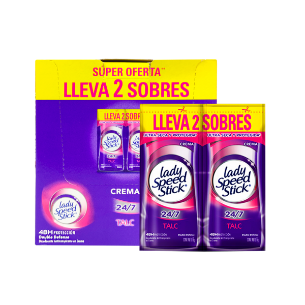DTE LADY SPEED STICK TALC DUO X 9 GR