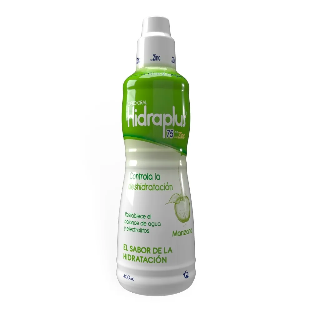 HIDRAPLUS 75 ZINC 400ML MANZANA