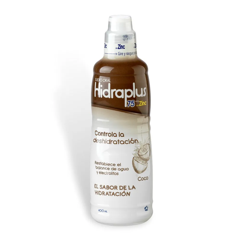 HIDRAPLUS 75 ZINC COCO X 400 ML