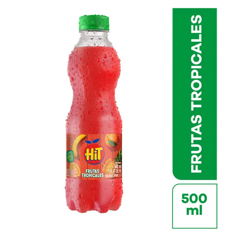 JUGO HIT FRUTAS TROPICALES X500ML