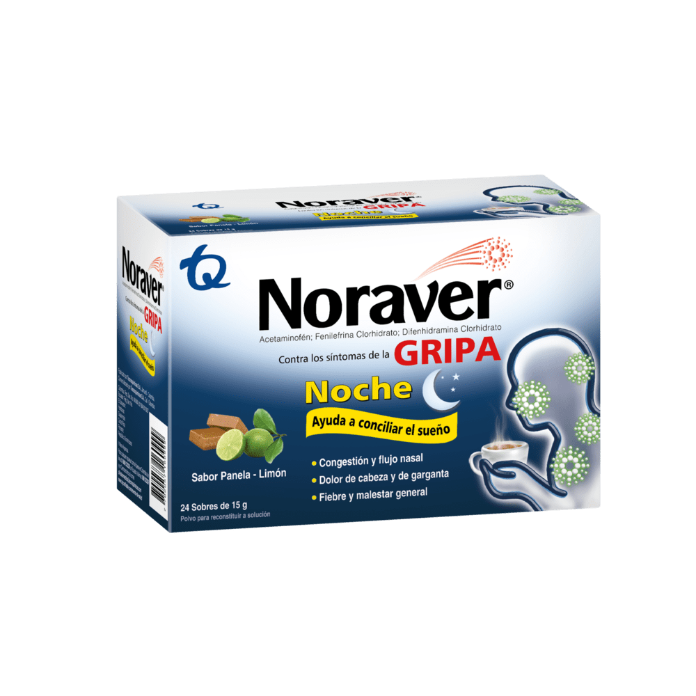 NORAVER GRIPA BEBIDA CALIENTE