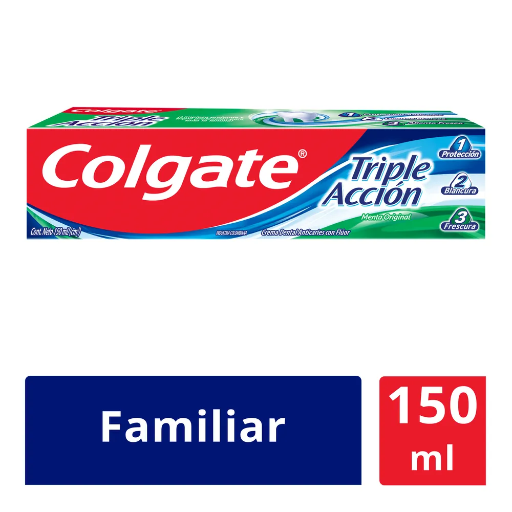 COLGATE TRIPLE ACCION 150 ML