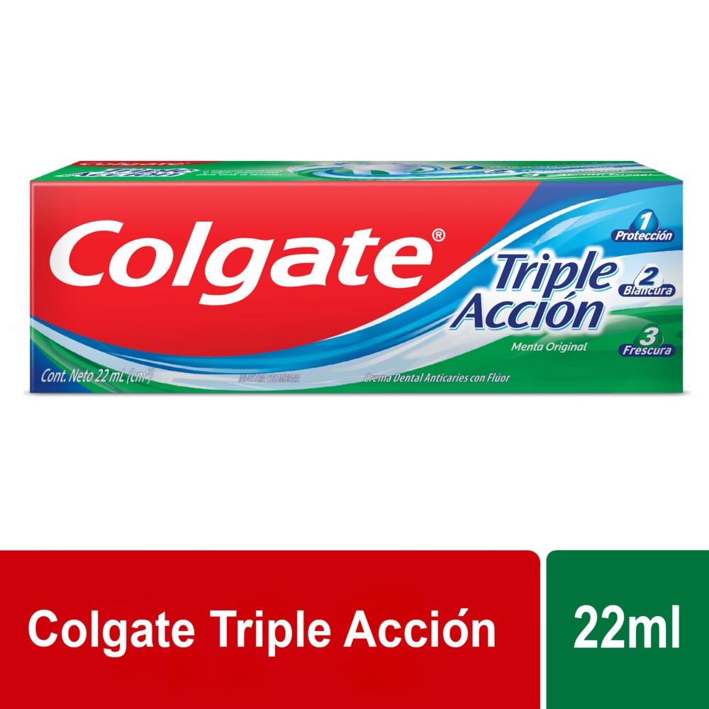 COLGATE TRIPLE ACCION 22 ML