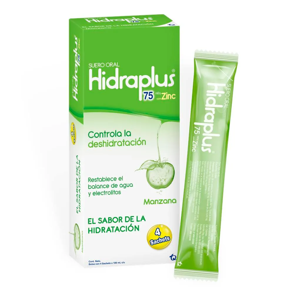 HIDRAPLUS 75 ZINC MANZANA BOLI 100ML