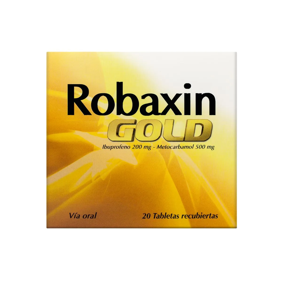 ROBAXIN GOLD TAB X 20 UNI