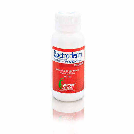 YODO-POVIDONA BACTRODERM ESPUMA X 60 ML