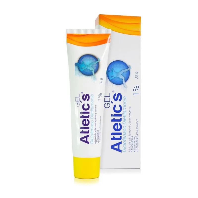ATLETICS DICLOFENACO GEL TUBO 30 GR