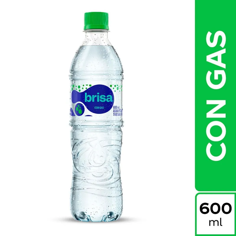 AGUA BRISA GAS 600ML