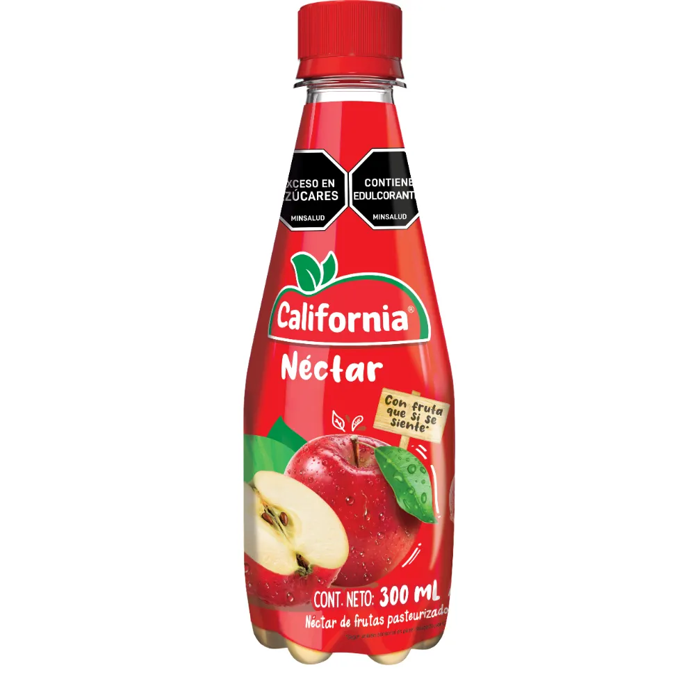 NECTAR CALIFORNIA MANZANA PET 300ML