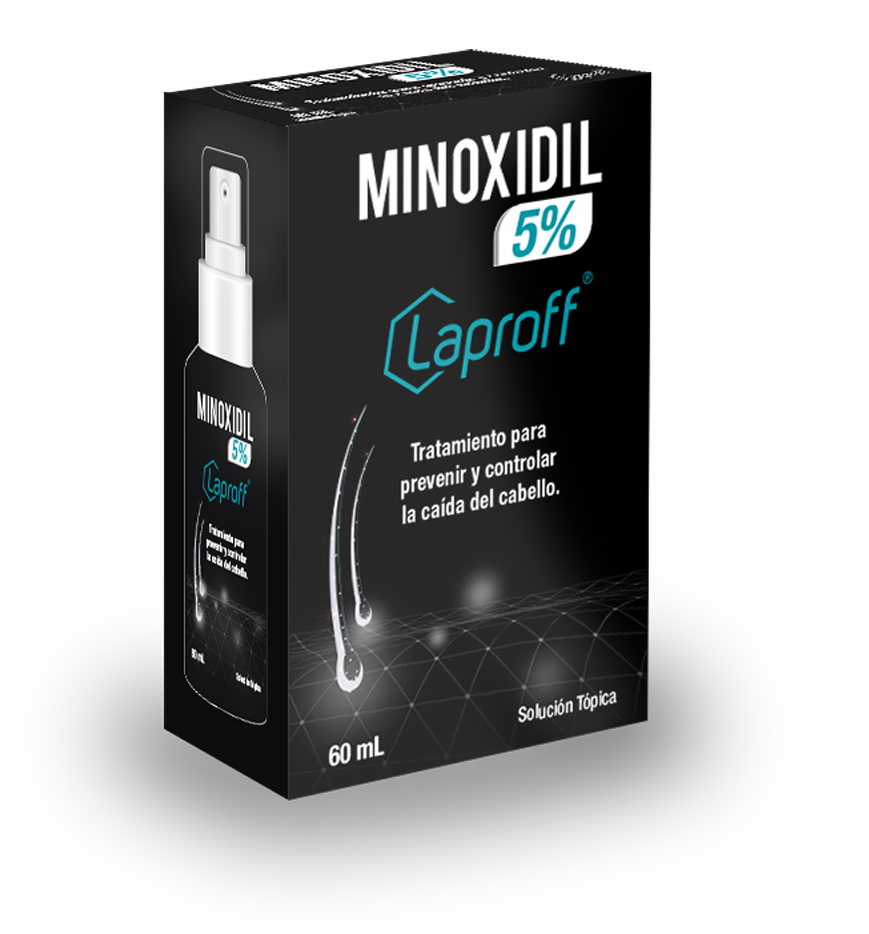 MINOXIDIL 5% SOLUCION TOPICA 60 ML - LAPROFF