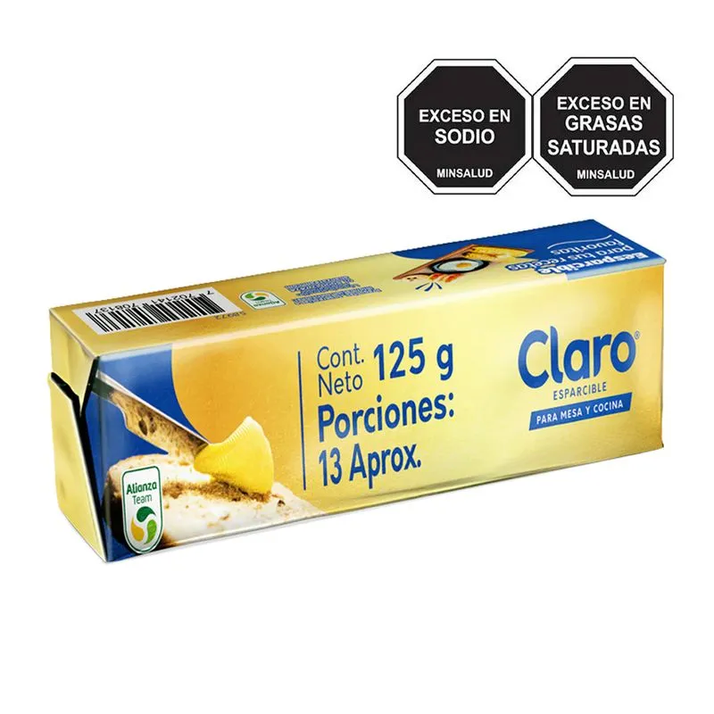 MARGARINA CLARO 125G