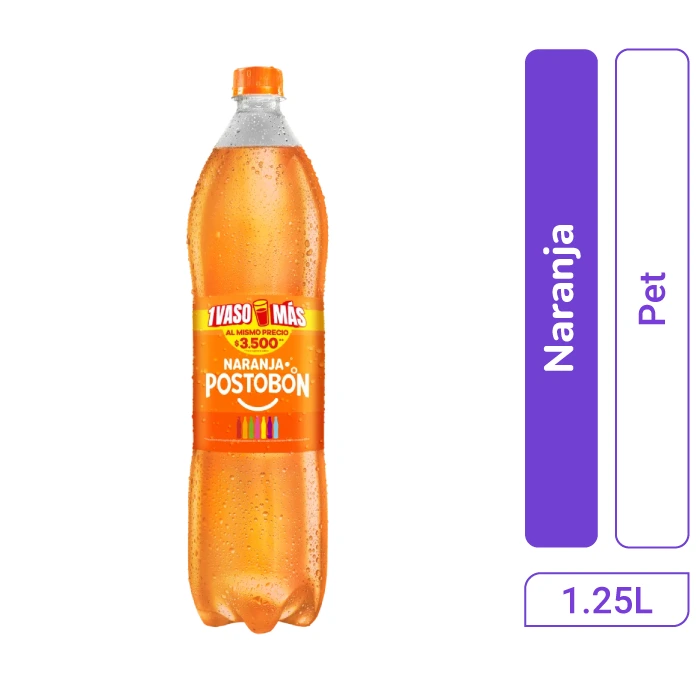 POSTOBON NARANJA 1.25L