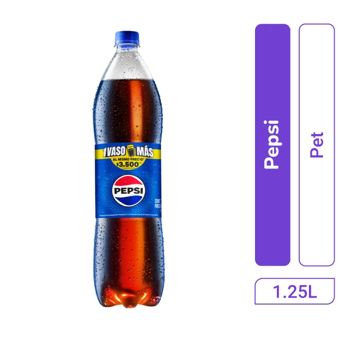 POSTOBON PEPSI 1.25L