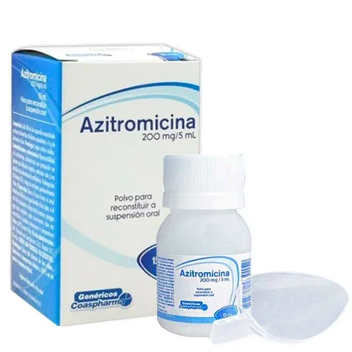 AZITROMICINA 200 MG SUSP 15 ML COA