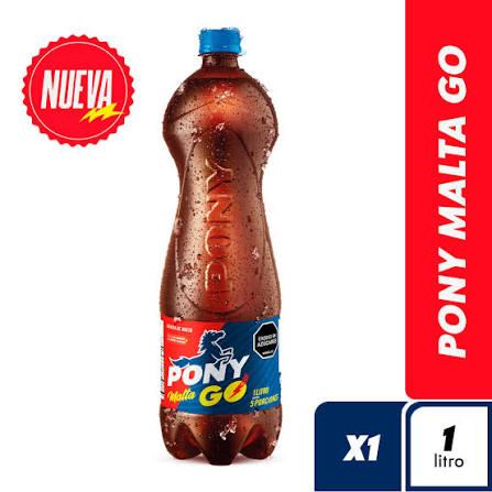 PONY MALTA GO 1L SIN AZUCAR