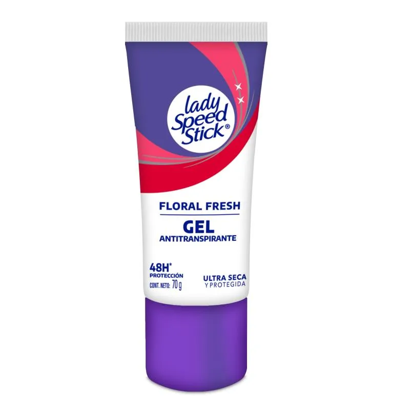 DTE LADY GEL FLORAL FRESH 70GR