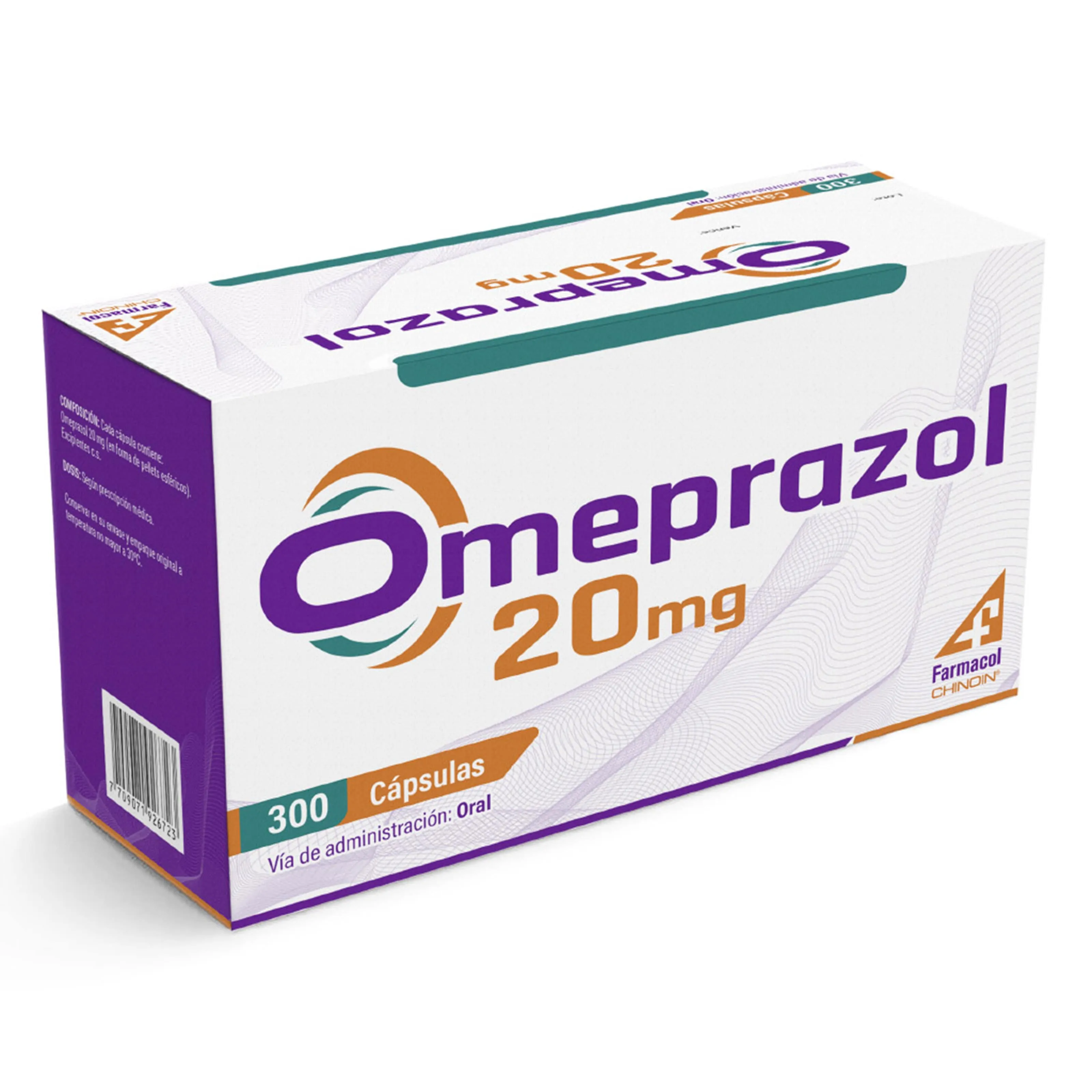 OMEPRAZOL 20MG 300 CAPS CHINOI
