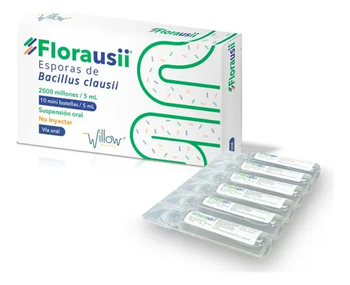 FLORAUSII SUSPENSION ORAL 5ML 10 VIALES