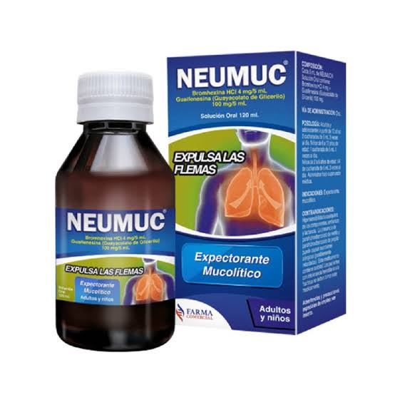 NEUMUC BROMHEXINA + GUAYACOLATO
