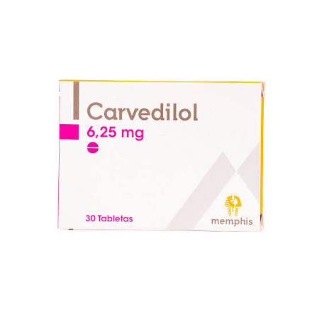 CARVEDILOL 6.25 MG TAB - MEMPHIS